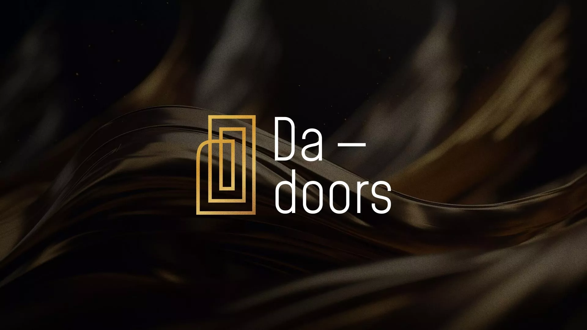 Разработка логотипа для компании «DA-DOORS» в Биробиджане